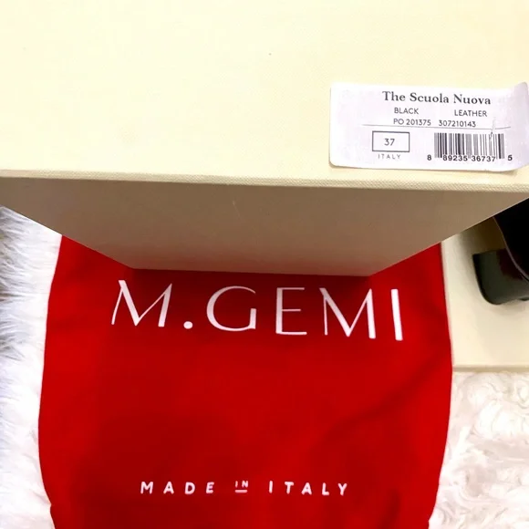 Experience quiet luxury with this M.Gemi shoe with dust bag and box. - Picture 5 of 8